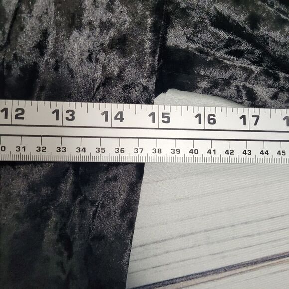 Widow by Dolls Kill black crushed velvet micro mini dress size S - Picture 5 of 9